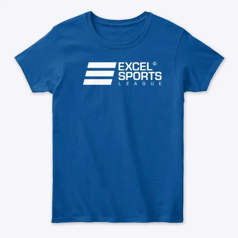 Excel Sports League (white logo)