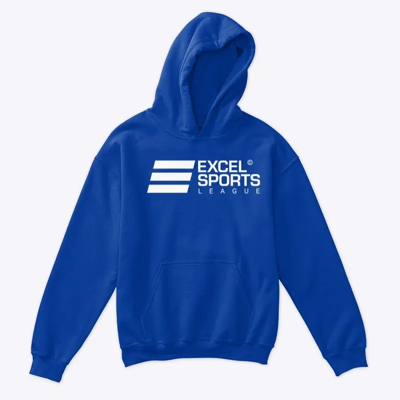 Excel Sports League (white logo)